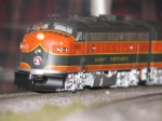 HO Scale Diesel Engine